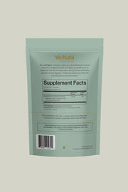 Nutrition facts for our WeNatal's magnesium supplement.